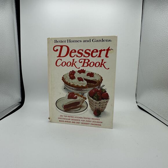 Vtg 1973 Better Homes and Gardens Hardcover Dessert Cookbook - Picture 2 of 9